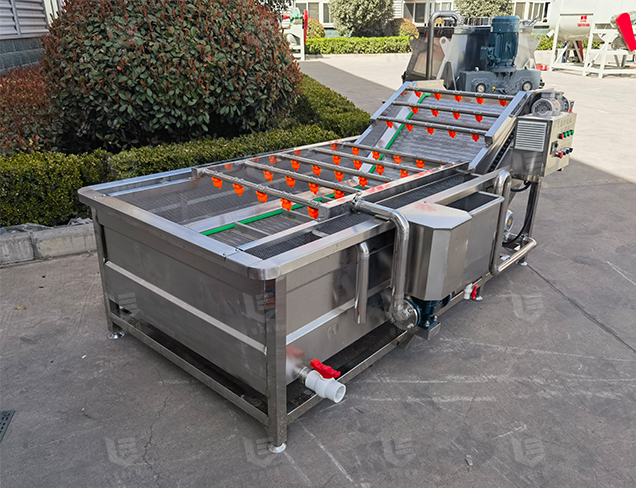 Troubleshooting of the fruit and vegetable cleaning machine